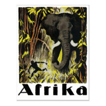 Afrika Carte Postale