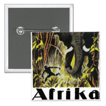Afrika Speldbutton