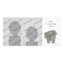 Afrikaanse Olifant Foto Wenskaarten