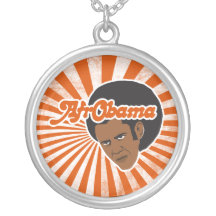 Afro Obama Colliers