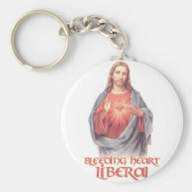 Aftappend Hart Liberale Jesus Sleutelhangers