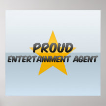 Agent fier de divertissement posters
