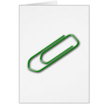 Agrafe de Livre vert Cartes