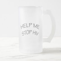 Aidez-moi à arrêter HIV Tasses À Café