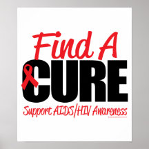 AIDS/HIV trouvent un traitement Posters