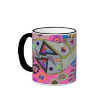 Aile cassée, tasse d'art abstrait