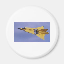 AILE DELTA DE SAAB MAGNETS POUR RÉFRIGÉRATEUR