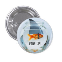 ailerons ! bouton rond (petit) badges avec agrafe