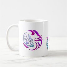 ailerons roses tasse à café