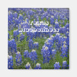 Aimant de Bluebonnets de fleur d'état du Texas