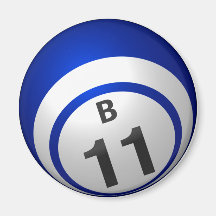 Aimant de boule du bingo-test B11