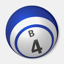 Aimant de boule du bingo-test B4