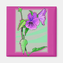 Aimant de fleur