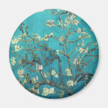 Aimant de fleurs d'amande de Van Gogh