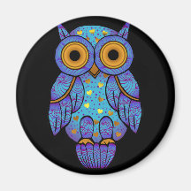 Aimant de minuit de folie de hibou de H00t
