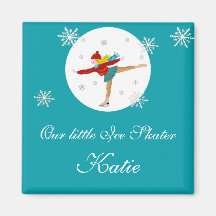 Aimant de patineur de glace
