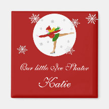 Aimant de patineur de glace