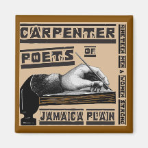aimant de poètes de charpentier (main)