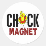 Aimant de poussin autocollants