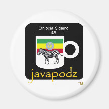 Aimant de réfrigérateur de JavaPodz