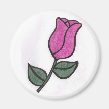 Aimant de rose de pourpre