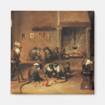 Aimant de singe :   Singes dans la cuisine