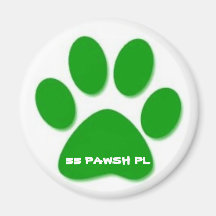 Aimant d'endroit de 55 Pawsh