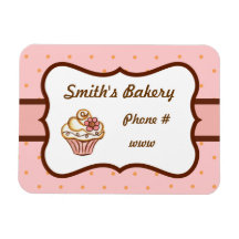 Aimant fait sur commande de boulangerie de petit g magnet