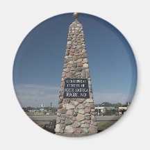 Aimant pittoresque de l'Amérique