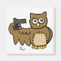 Aimant suicidaire de hibou