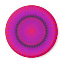 Aimant vibrant de kaléidoscope