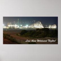 Aimez ces nuits de Wildwood ! Affiches