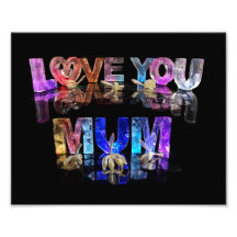 Aimez-vous maman photos d’art