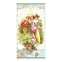 Ajouter vintages romantiques de Regency aux roses Photocartes
