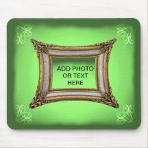 AJOUTEZ LA PHOTO OU LE TEXTE DANS FRAME-MOUSEPAD- TAPIS DE SOURIS