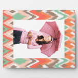 Ajoutez votre propre ikat fait sur commande de zig plaques