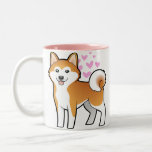 Akita Inu/amour de Shiba Inu Mugs