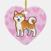 Akita Inu/amour de Shiba Inu Ornements