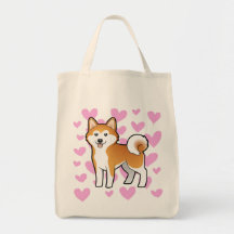 Akita Inu/amour de Shiba Inu Sacs