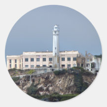 Alcatraz van Helaine Ronde Stickers