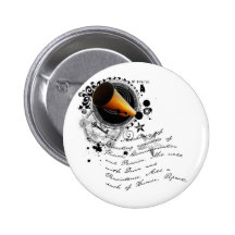 Alchimie van het Leiden Speld Button