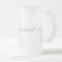 Alcool d'entrée de HTML Tasse
