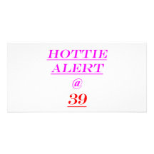 Alerte de 39 Hottie Photocarte