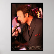 ALEX de concert ! Affiche - adaptée aux besoins du