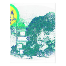 Algarve de Digitale Schets van de Villa Wens Kaarten