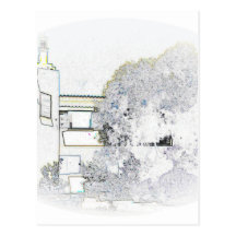 Algarve de Digitale Schets van de Villa Wens Kaarten