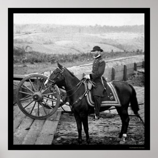 Algemene William Tecumsah Sherman 1864 Poster