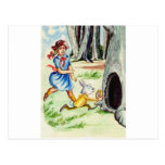 Alice au pays des merveilles carte postale