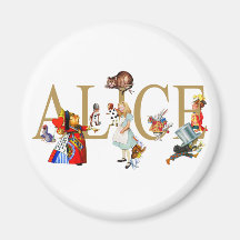 ALICE AU PAYS DES MERVEILLES ET AMIS AIMANTS
