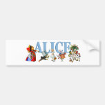 Alice en Vrienden in Sprookjesland Bumpersticker